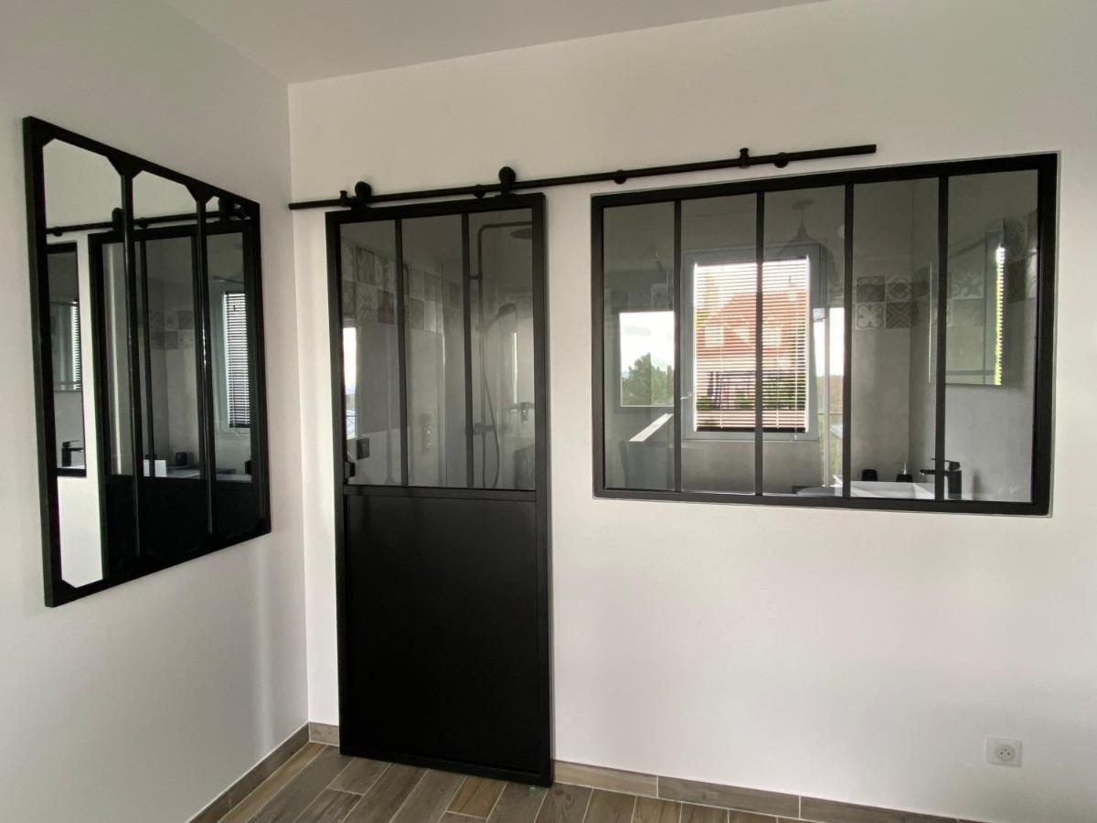 La Villa Perchee Calme, Sauna, Parking Prive Saint-Prix  Exteriér fotografie