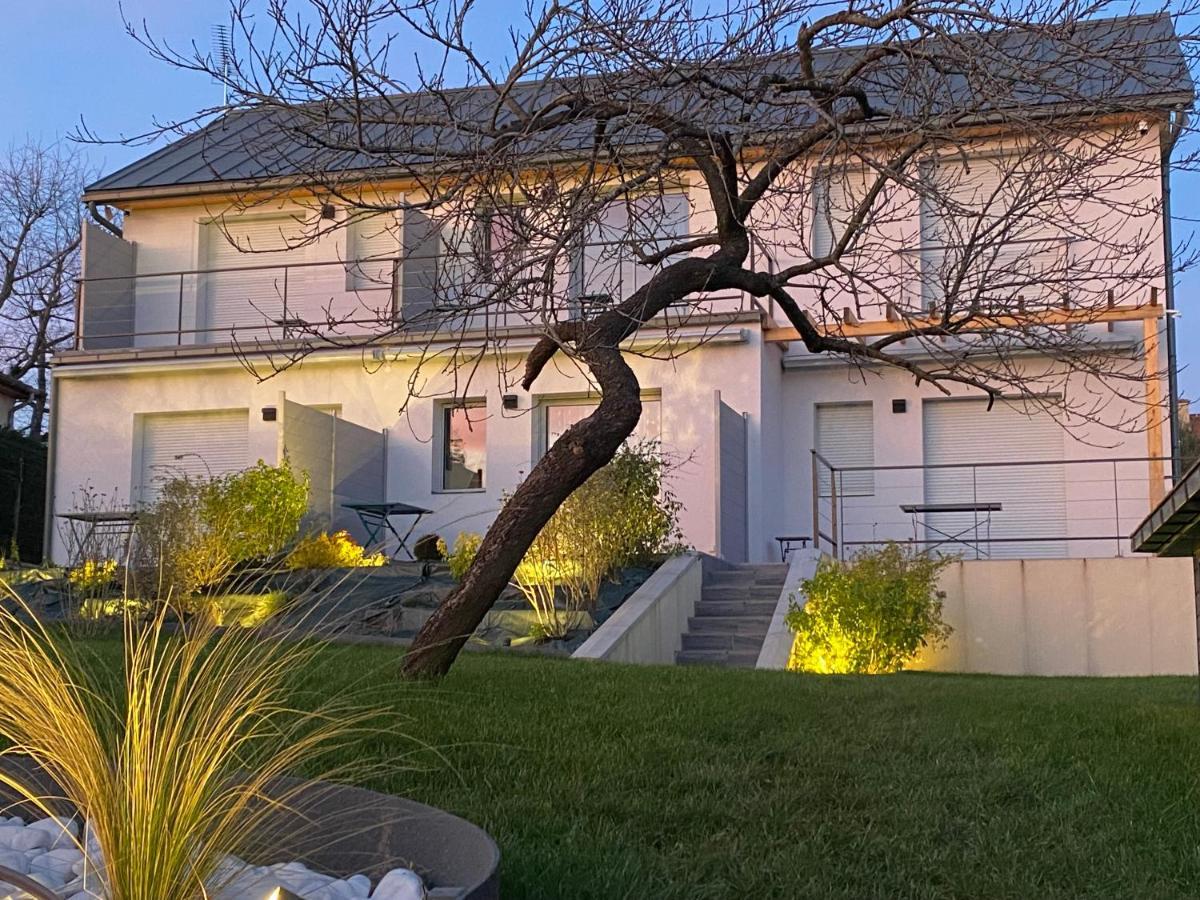 La Villa Perchee Calme, Sauna, Parking Prive Saint-Prix  Exteriér fotografie